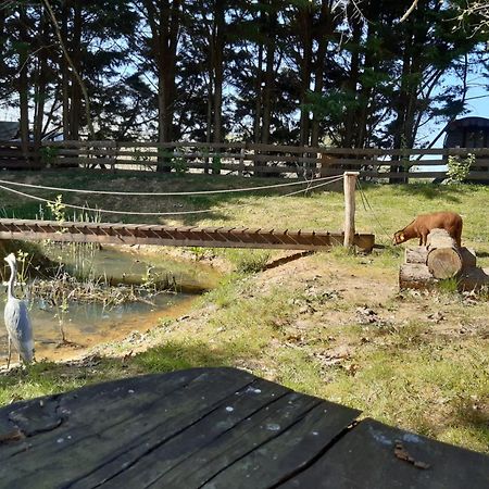 Tente Trappeur Ada, Au Jardin De La Vouivre Saint-Vincent-en-Bresse Exteriér fotografie