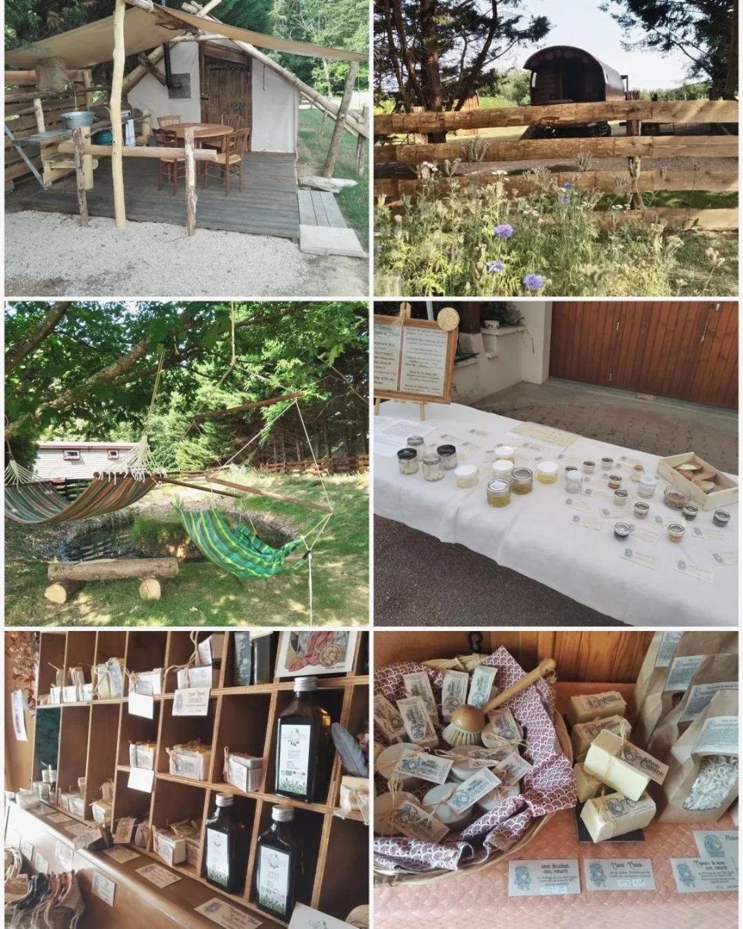 Tente Trappeur Ada, Au Jardin De La Vouivre Saint-Vincent-en-Bresse Exteriér fotografie